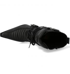 Black Itali and Nomada Leathers New Rock Malicia Boots