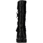 Black Itali and Nomada Leathers New Rock New Malicia Boots