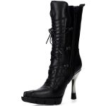 Black Itali and Nomada Leathers New Rock New Malicia Boots