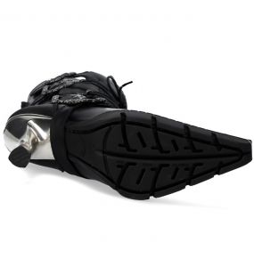 Black Itali and Nomada Leathers New Rock New Malicia Boots
