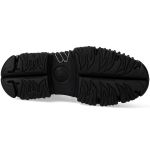 Bottines New Rock Fire en Cuir Noir