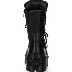 Black Itali and Nomada Leather New Rock Wall Picos Boots