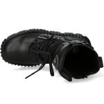 Black Itali and Nomada Leather New Rock Wall Picos Boots
