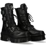 Black Itali and Nomada Leather New Rock Wall Picos Boots