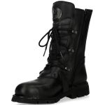Black Itali and Nomada Leather New Rock Heritage Boots