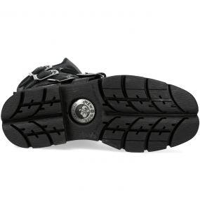 Bottes New Rock Heritage en Cuirs Itali et Nomada Noirs
