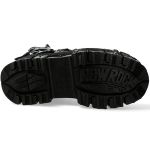 Black Itali and Nomada Leather New Rock Tank Platform Boots