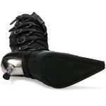 Black Itali and Nomada Leather New Rock Malicia High Boots