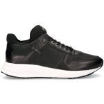 Black Leather and Lycra New Rock Chrono Shoes