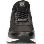 Chaussures New Rock Chrono en Cuir et Lycra Noirs