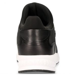 Chaussures New Rock Chrono en Cuir et Lycra Noirs