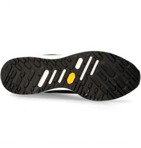 Chaussures New Rock Chrono en Cuir et Lycra Noirs