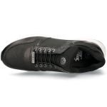 Chaussures New Rock Chrono en Cuir et Lycra Noirs