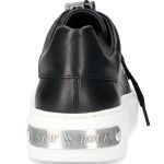  Black Luxor Leather New Rock Pisa Shoes