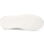 Black Leather New Rock Pisa High-Top Shoes with White Soles