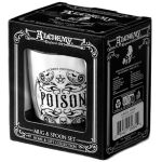 Ensemble Mug et Cuillère 'Poison' en Porcelaine
