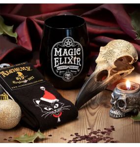 Black 'Magic Elixir' Glass