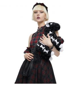 Black and White 'Dead Unicorn' Bag