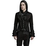 Black 'Eraric' Gothic Style Tailcoat Jacket
