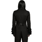Black 'Eraric' Gothic Style Tailcoat Jacket