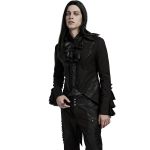 Black 'Eraric' Gothic Style Tailcoat Jacket