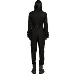Black 'Eraric' Gothic Style Tailcoat Jacket