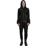 Black 'Eraric' Gothic Style Tailcoat Jacket