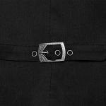 Black 'Eraric' Gothic Style Tailcoat Jacket