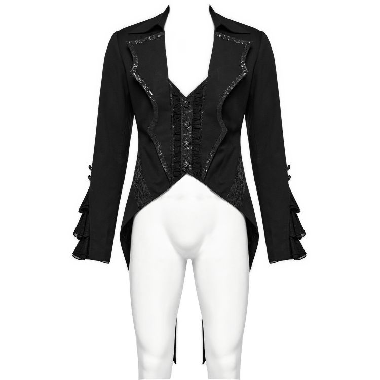 Veste Queue de Pie 'Eraric' Noire