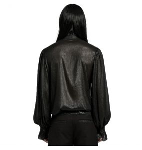 Chemise Victorienne 'Eraric' Noire