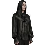 Black Victorian Style 'Eraric' Shirt