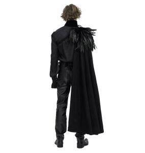 Black and Red 'Privateer' Male's Cloak