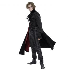 Black and Red 'Privateer' Male's Cloak
