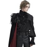 Black and Red 'Privateer' Male's Cape