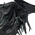 Black and Red 'Privateer' Male's Cloak