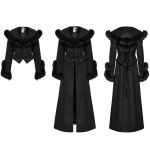 Manteau Veste Deux-En-Un 'Anastasia' Noir