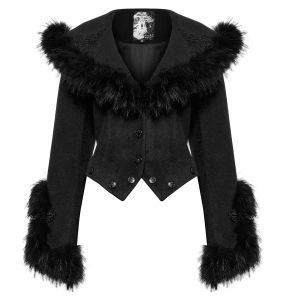 Manteau Veste Deux-En-Un 'Anastasia' Noir