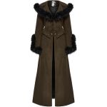 Manteau Veste Deux-En-Un 'Anastasia' Brun et Noir