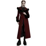 Manteau Veste Deux-En-Un 'Anastasia' Rouge et Noir