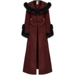 Red and Black 'Anastasia' Black 2-In-1 Coat Jacket