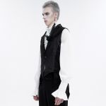 Gilet Queue de Pie 'Edgar' Noir et Gris