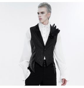 Black and Gray 'Edgar' Tailcoat