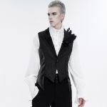 Gilet Queue de Pie 'Edgar' Noir et Gris