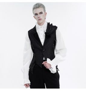 Gilet Queue de Pie 'Edgar' Noir et Gris