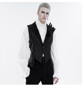 Black and Gray 'Edgar' Tailcoat