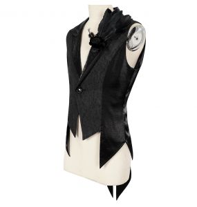 Black and Gray 'Edgar' Tailcoat