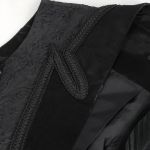 Black and Gray 'Edgar' Tailcoat