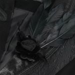 Black and Gray 'Edgar' Tailcoat