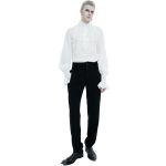 White Chiffon 'Edgar' Victorian Shirt