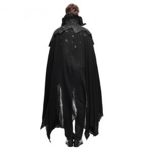 Black 'Vlad' Gothic Cape